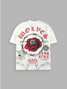 Darc Sport EYE OF THE BEHOLDER PREMIUM OVERSIZED TEE IN CREAM